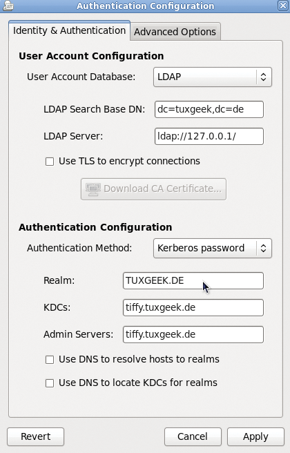 The system-config-authentication tool facilitates the PAM and NSS subsystem changes. 