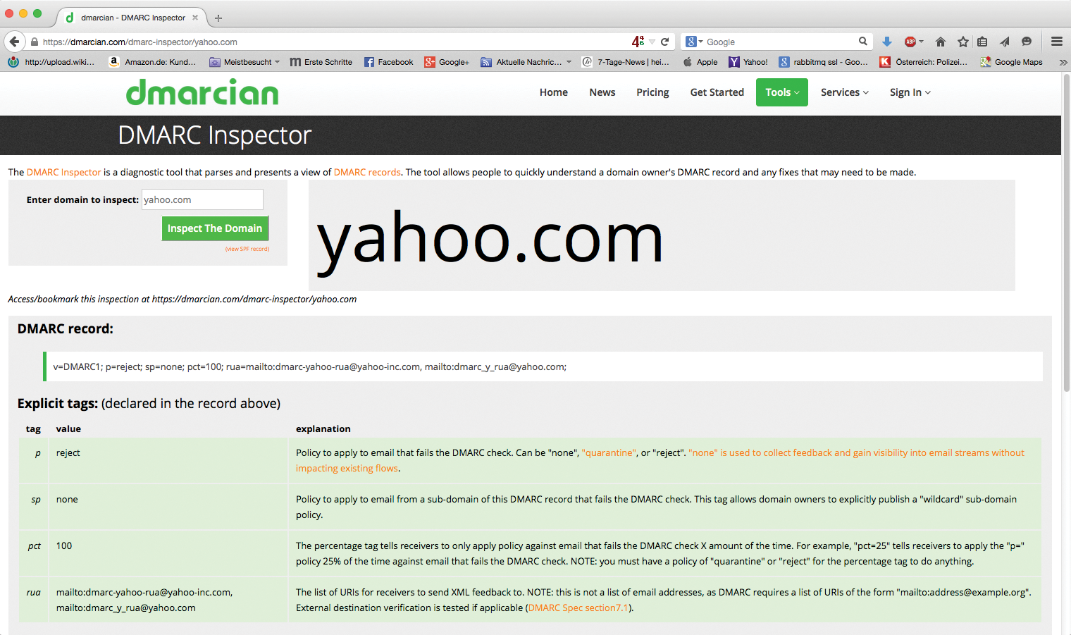 When it comes to spam, Yahoo is merciless. Whoever fails DKIM and SPF is locked out. 